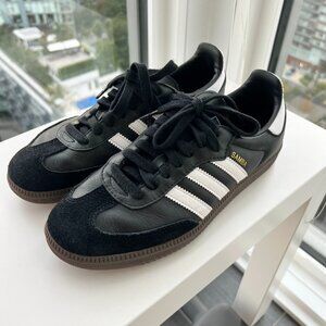adidas SAMBA black and white Men's 6.5 / Women's 7.5